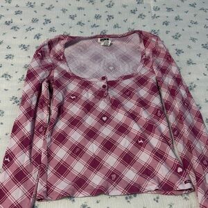 PINK Victoria's Secret Pink Diamond Pattern Top